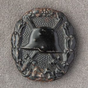Wound Badge 1918 in black Counter-relief