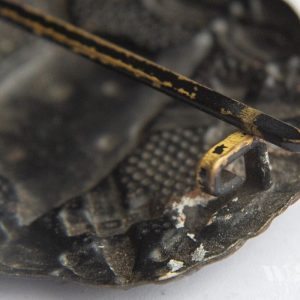 Wound Badge 1918 in black Counter-relief