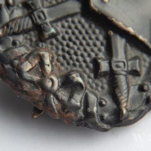 Wound Badge 1918 in black Counter-relief