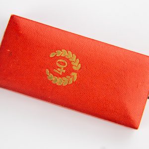 40-Year Long Service Award for civilian officials   Original case