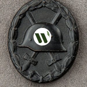 Wound Badge 1939 (second type) in black [Carl Wild] Counter-relief