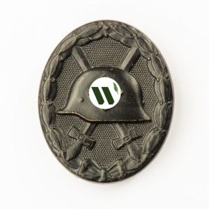 Wound Badge 1939 (second type) in black [Carl Wild] Counter-relief