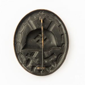 Wound Badge 1939 (second type) in black [Carl Wild] Counter-relief