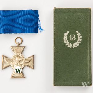 18-Year Long Service Award in the police [Alois Rettenmaier]  Original case