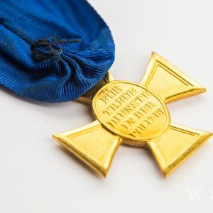 25-Year Long Service Award in the police   Original case