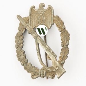 Infantry Assault Badge in bronze Zinc