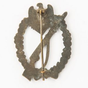 Infantry Assault Badge in bronze Zinc