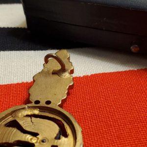 Fighter Pilot's Badge in gold   Original case