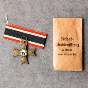 War Merit Cross 2nd Class without swords Original packaging