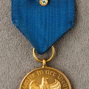 12-Year Long Service Award with an imperial eagle clasp for the Army and Navy   