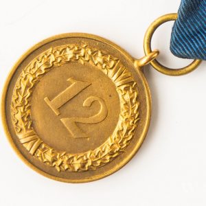 12-Year Long Service Award with an imperial eagle clasp for the Army and Navy   