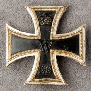 Iron Cross (1914) 1st Class (1914) [Wilhelm Deumer K.G.] / Rare type of hardware