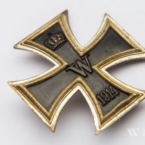 Iron Cross (1914) 1st Class (1914) [Wilhelm Deumer K.G.] / Rare type of hardware