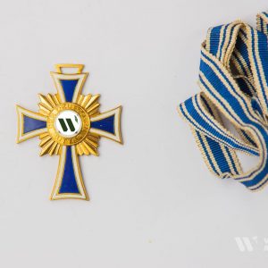 Cross of Honour of the German Mother in gold [C.F. Zimmermann]  Original case