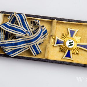 Cross of Honour of the German Mother in gold [C.F. Zimmermann]  Original case