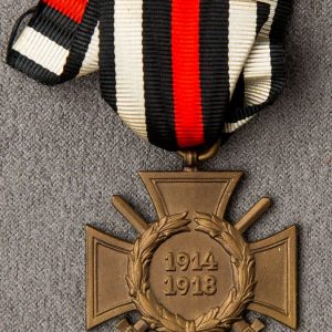 Honour Cross of the World War 1914–1918 with swords [Unidentified manufacturer] Stamp - G3  