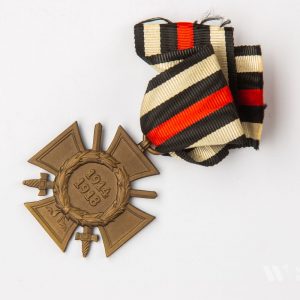 Honour Cross of the World War 1914–1918 with swords [Unidentified manufacturer] Stamp - G3  