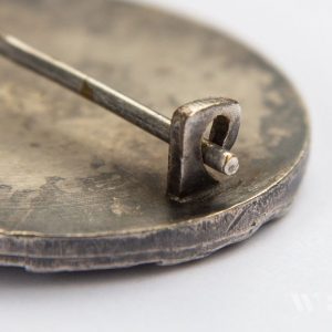 Wound Badge 1939 (second type) in silver [Hauptmünzamt] Solid Buntmetall