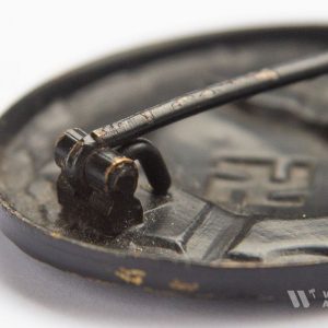 Wound Badge 1939 (second type) in black Counter-relief Brass