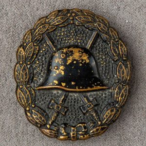 Wound Badge 1918 in black Counter-relief