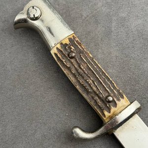 Enlisted Men’s Dress Bayonet, 1933–1945    Stag Grip