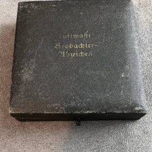 Observer Badge  [Gebrüder Wegerhof]  Original case