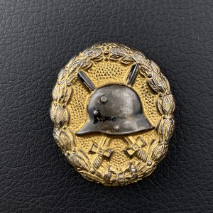 Wound Badge 1918 in gold Counter-relief