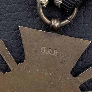 Honour Cross of the World War 1914–1918 with swords [Ochs & Bonn] Stamp - O&B  