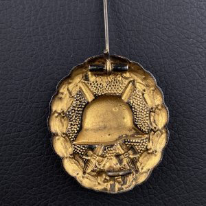 Wound Badge 1918 in gold Counter-relief