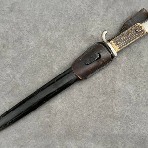 Enlisted Men’s Dress Bayonet, 1933–1945    Stag Grip
