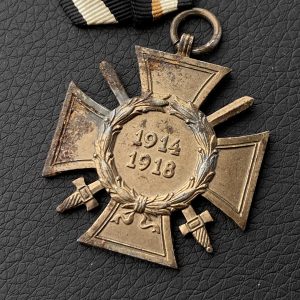 Honour Cross of the World War 1914–1918 with swords [Christian Lauer] Stamp - L. (above) NBG.  