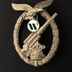 Anti-Aircraft Badge  [Gustav Brehmer] Restored 