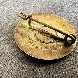 NSDAP Party Badge [Heinrich Ulbrichts Witwe] RZM code: М 1/148 Pin fastening