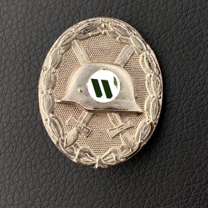 Wound Badge 1939 (second type) in silver [Schauerte & Hohfeld] Solid Buntmetall