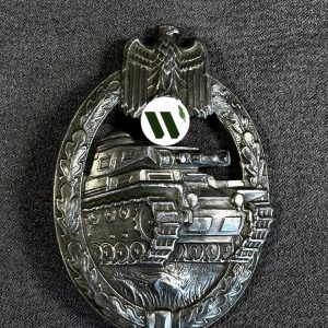 Panzer Badge in bronze [Hermann Aurich]