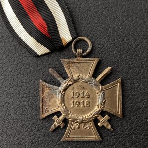 Honour Cross of the World War 1914–1918 with swords [Christian Lauer] Stamp - L. (above) NBG.  