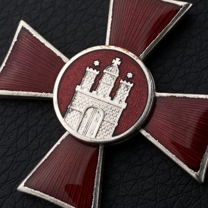  Hanseatic Cross for Merit in the War of 1914     city Hamburg  