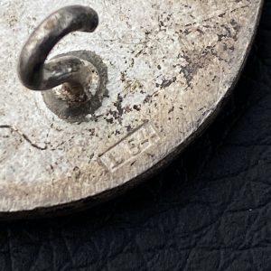 Wound Badge 1939 (second type) in silver [Schauerte & Hohfeld] Solid Buntmetall