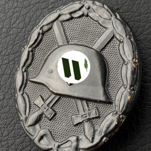 Wound Badge 1939 (second type) in black Counter-relief