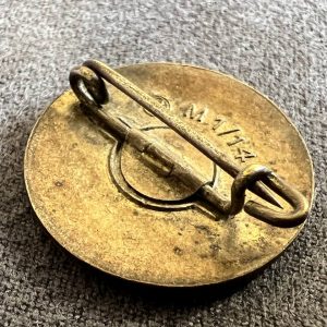 NSDAP Party Badge [Heinrich Ulbrichts Witwe] RZM code: М 1/148 Pin fastening