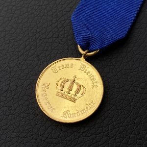 Long Service Award 2nd Class, 1913 pattern in the Landwehr. Kingdom of Prussia   