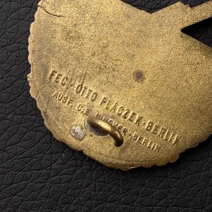 Marine Artillery War Badge [C. E. Junсker] Buntmetall