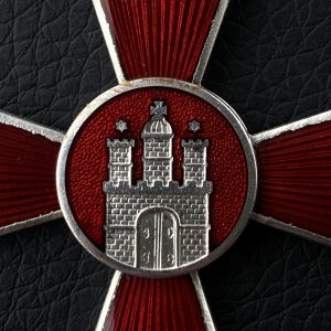  Hanseatic Cross for Merit in the War of 1914     city Hamburg  