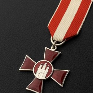  Hanseatic Cross for Merit in the War of 1914     city Hamburg  