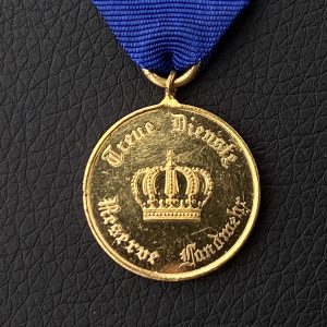 Long Service Award 2nd Class, 1913 pattern in the Landwehr. Kingdom of Prussia   