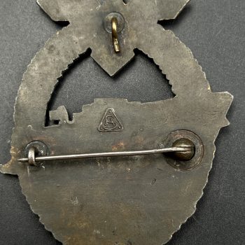 Torpedo Boat War Badge [Adolf Schwerdt]   