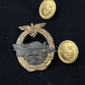 Torpedo Boat War Badge [Adolf Schwerdt]   