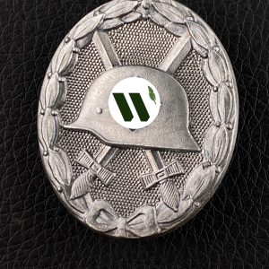 Wound Badge 1939 (second type) in silver [Steinhauer & Luck] Solid Zinc
