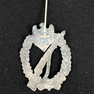 Infantry Assault Badge in silver Zinc