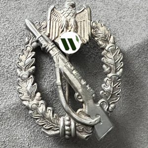 Infantry Assault Badge in silver [Sohni, Heubach & Co.] Restored